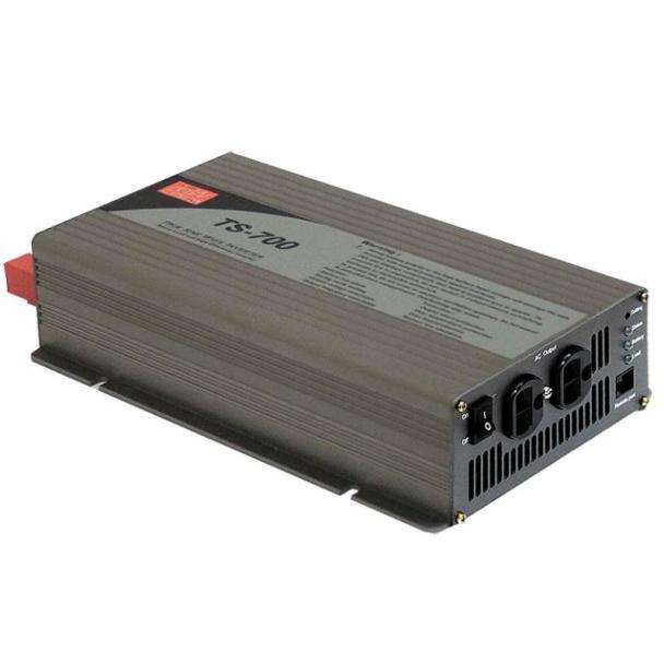 MEAN WELL TS-700-224C 24VDC to 240VAC 700W True Sine Wave Inverter