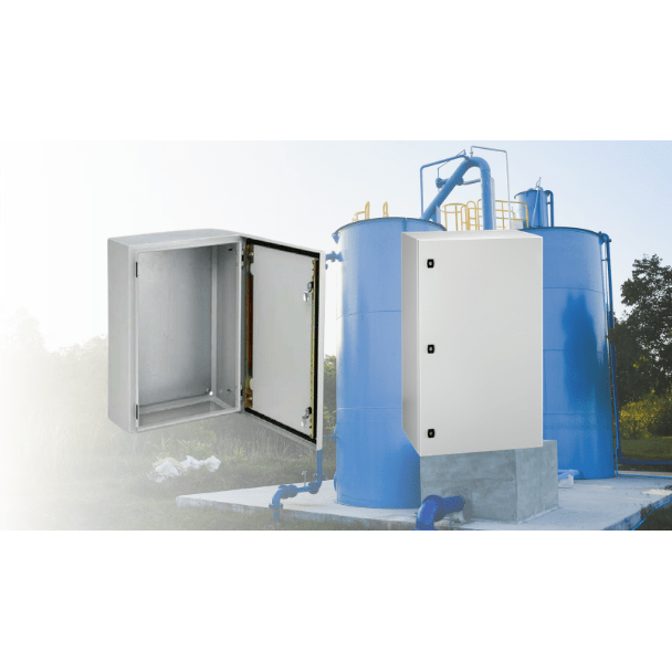 Powder Coated Steel Enclosures Outdoors