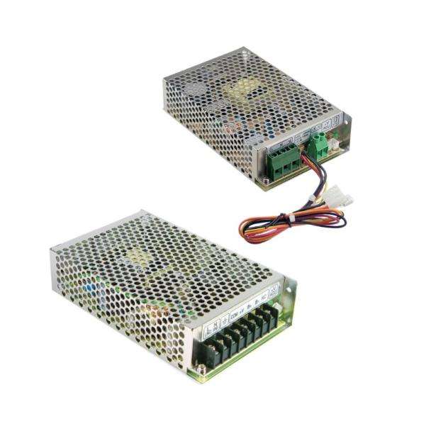 Enclosed power supplies with battery back-up