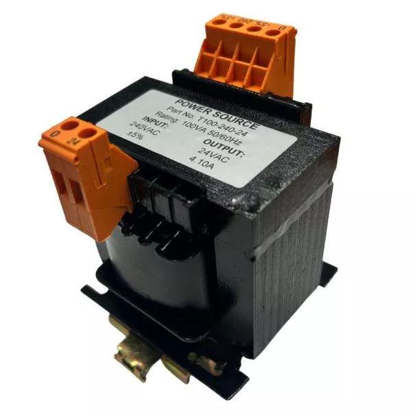 Din rail mount AC to AC transformer
