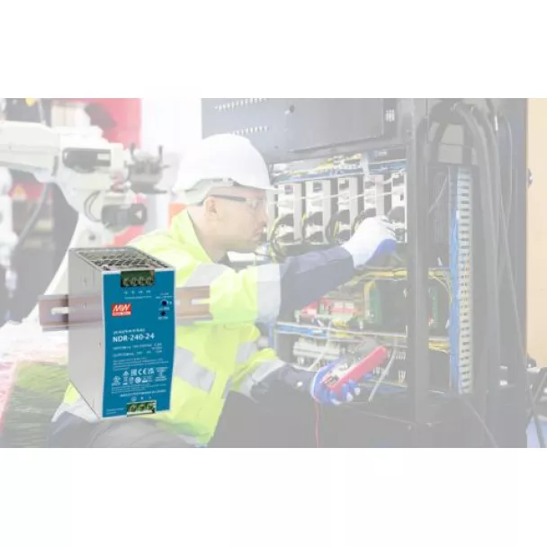 Should I Earth the DC Output of a MEAN WELL DIN Rail Power Supply?