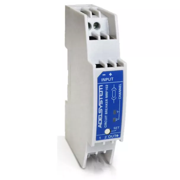 ADEL MRF102 Electronic Circuit Breaker 2 Channel 12~24V 1~10A