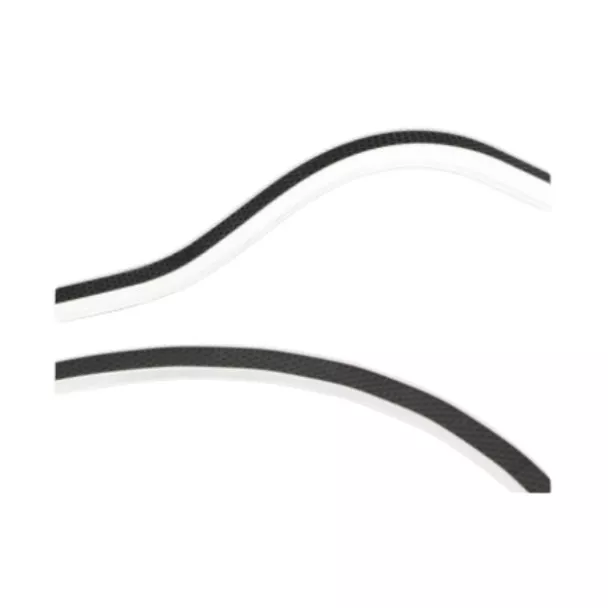 ADM NF-DUA-24V-5M-16X16MM-30K-BK 24V 14W 3000K IP67 Anti-Glare Neon Flex