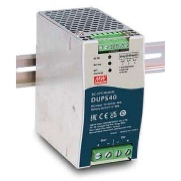 MEAN WELL DUPS40 40A 24V DIN Rail Mounted UPS Module.