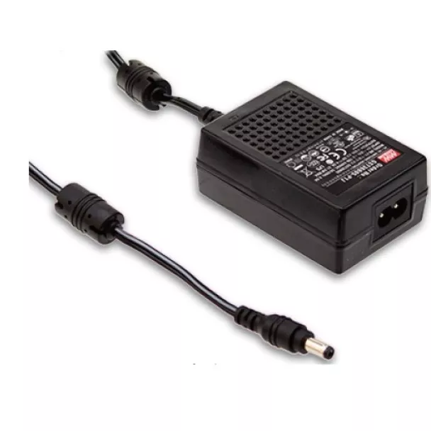 MEAN WELL GST36B12-P1J Desktop Adapter 36W 12V 3A 2.1mm DC Jack Special Order - NCNR