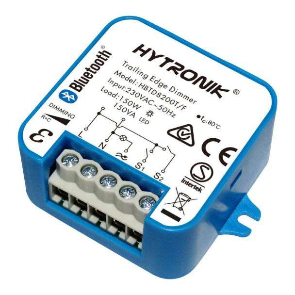 Hytronik HBTD8200T/F Bluetooth Dimming Module for AC Dimmable Lighting Gear - Mounting Wings