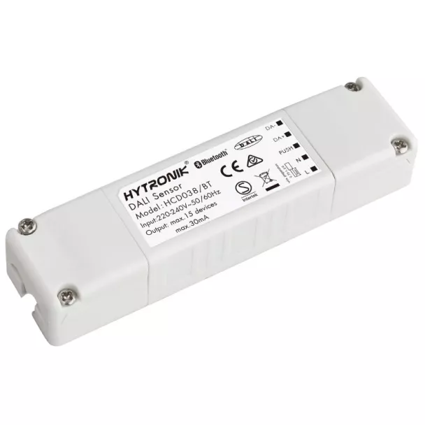 Hytronik HCD038/BT DALI Daylight Harvesting Control Base with Bluetooth Transceiver