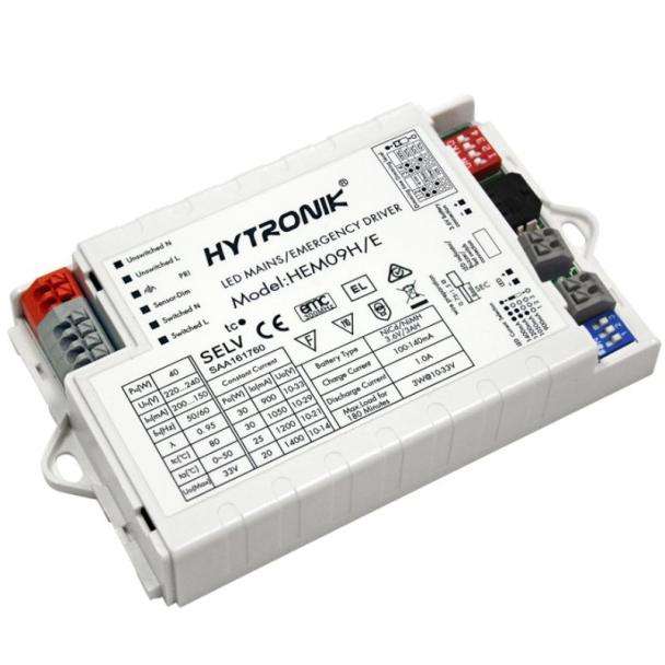 Hytronik HEM09H/E High Current Emergency Lighting LED Driver