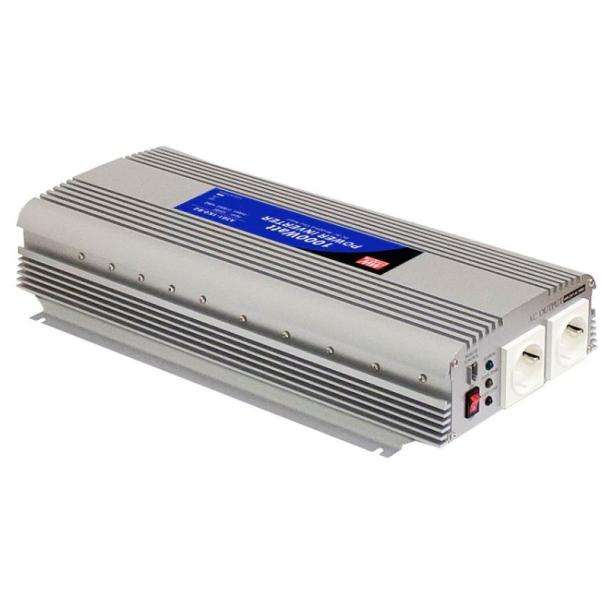MEAN WELL A301-1K7-F5 12VDC to 230VAC 1500W Modified Sine Wave Inverter