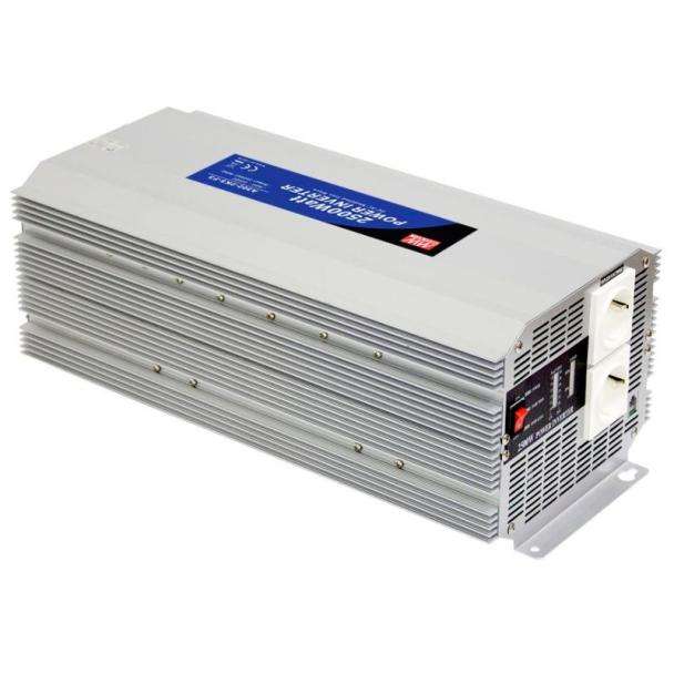 MEAN WELL A301-2K5-F5 12VDC to 230VAC 2500W Modified Sine Wave Inverter