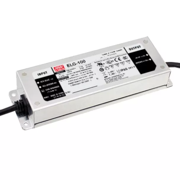 MEAN WELL ELG-100-36AB 36V 90W IP65 0-10V Dimmable LED Driver
