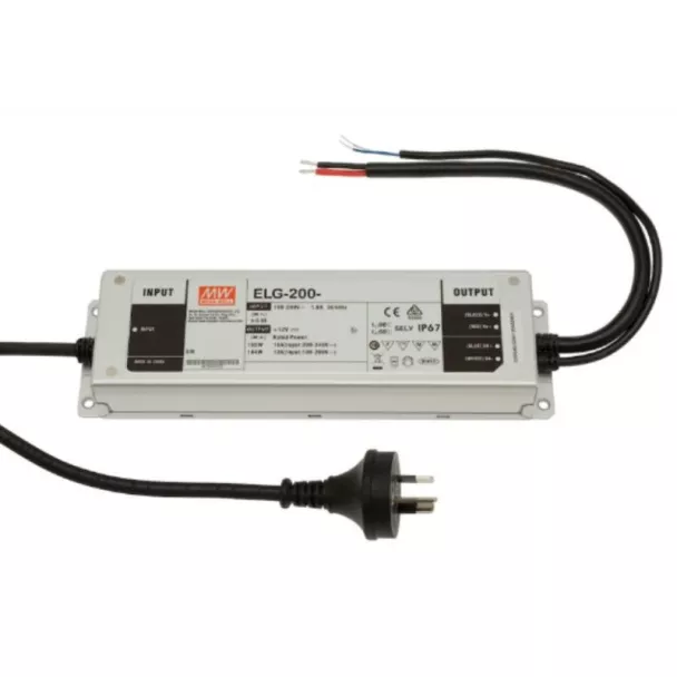 MEAN WELL ELG-200-24AB-AUP 24V 200W IP65 0-10V Dimmable LED Driver