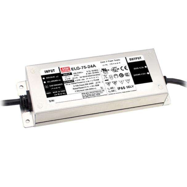 MEAN WELL ELG-75-36AB 36V 75W IP65 0-10V Dimmable LED Driver