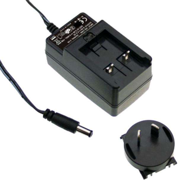 MEAN WELL GE12I05-P1J 5V  2A wall mount power adapter