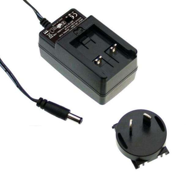 MEAN WELL GE18I15-P1J 15V 1.2A wall mount power adapter