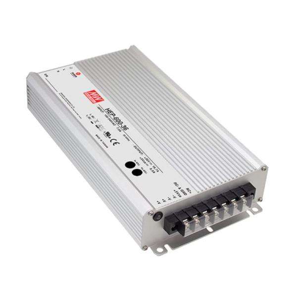 MEAN WELL HEP-600-24 24V 25A Harsh Environment Power Supply