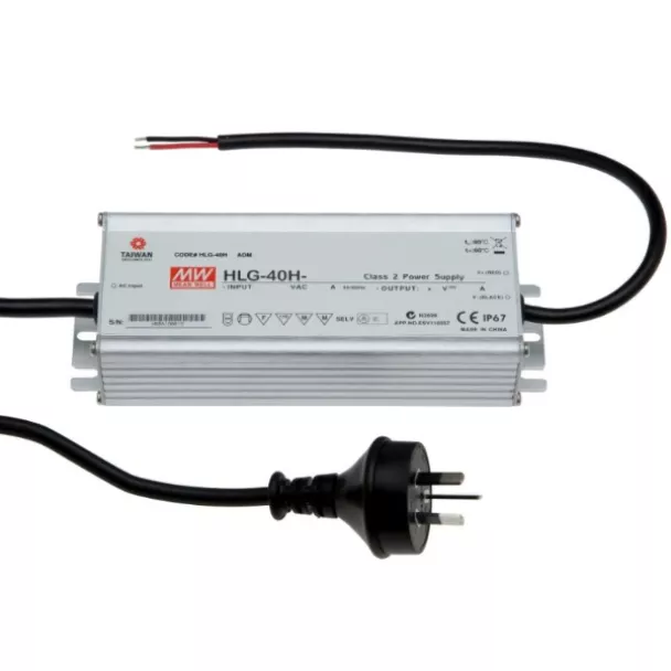 MEAN WELL HLG-40H-24-AUP 24V 40W IP67 Constant Voltage LED Driver