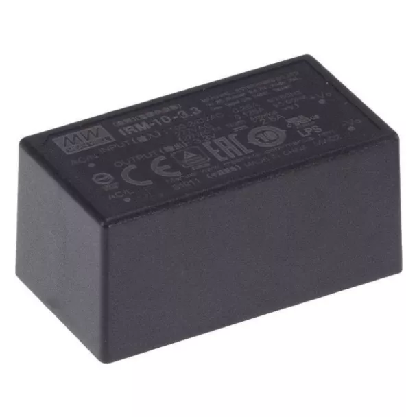 MEAN WELL IRM-10-12 12V / 0.85A PCB mount power supply module