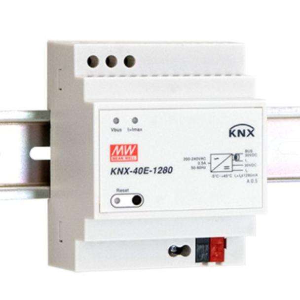 MEAN WELL KNX-40E-1280 KNX DIN Rail Power Supply
