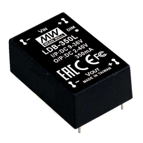 MEAN WELL LDB-300L 300mA 2 ~ 40VDC DC to DC LED Driver