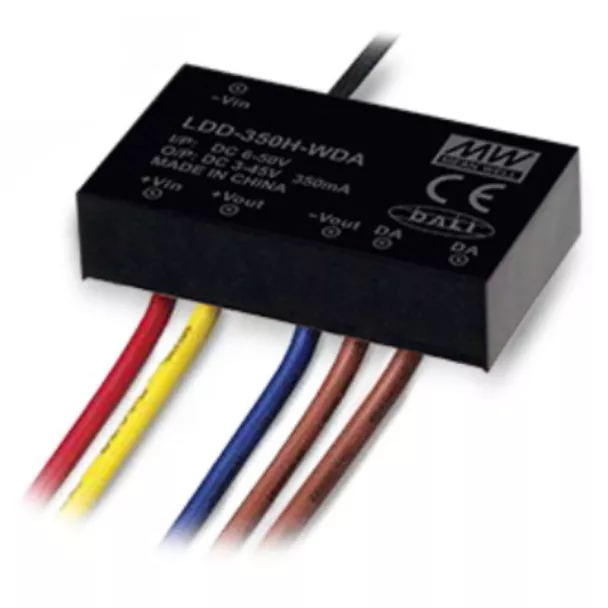 MEAN WELL LDD-1400H-WDA 1400mA 3 ~ 36VDC DALI DC to DC LED Driver