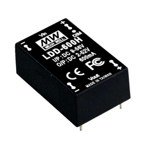 MEAN WELL LDD-1000H 1000mA 2 ~ 52VDC DC to DC LED Driver