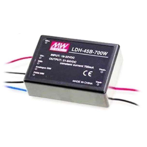 MEAN WELL LDH-45A-1050W 1050mA 12~43VDC DC to DC LED Driver