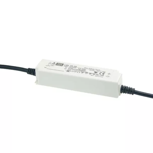 MEAN WELL LPF-16D-12 LED Driver Constant Voltage 16W 12V 1.34A Dimmable IP67 - NO plug
