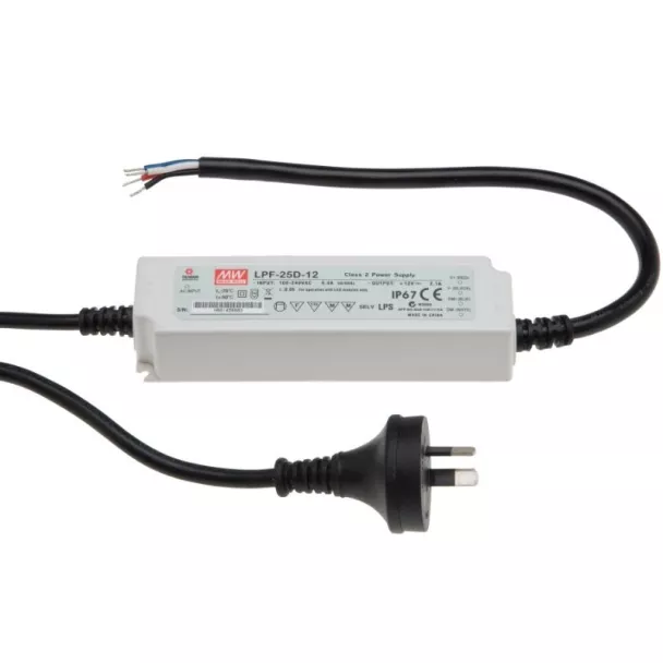 MEAN WELL LPF-25D-12 12V 25W 1-10V Dimmable LED Driver