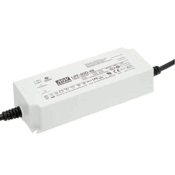 MEAN WELL LPF-90D-36-AUP 36V 90W IP67 1-10V Dimmable LED driver