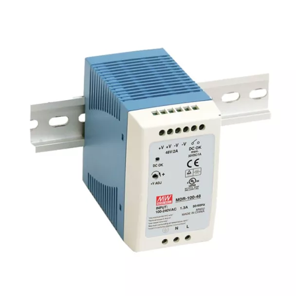 MEAN WELL MDR-100-12 12V DIN Rail Power Supplies