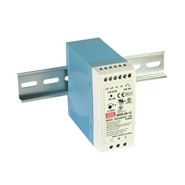 MEAN WELL MDR-60-12 12V DIN Rail Power Supply