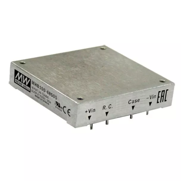 MEAN WELL MHB100-24S12 24V to 12V 100W Half Brick DC to DC Converter