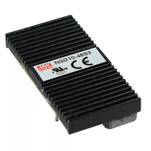 MEAN WELL NSD10-12S15 12V / 24V to 15V 10W PCB Mount DC to DC Converter