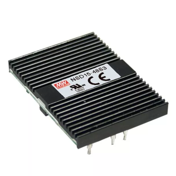 MEAN WELL NSD15-12S3 12V / 24V to 3.3V 12W PCB Mount DC to DC Converter