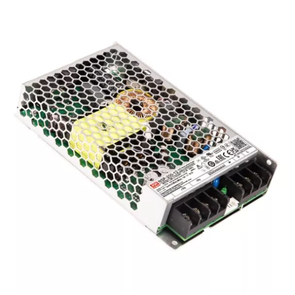 MEAN WELL NSP-200-5 Enclosed Power Supply. 200-Watt 5VDC 40A Output
