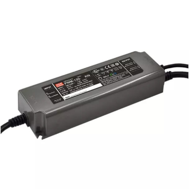 MEAN WELL PWM-120-12KN 12V 120W IP67 KNX LED Driver with PWM Output