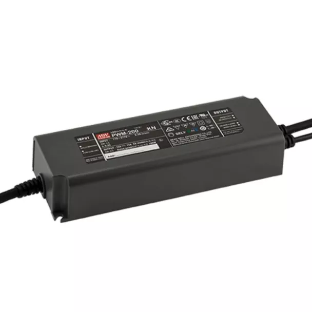 MEAN WELL PWM-200-24KN 24V 200W IP67 KNX LED Driver with PWM Output