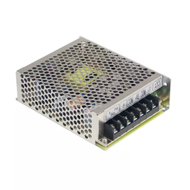 MEAN WELL RS-50-12 12V 4.2A Caged Enclosed Power Supply