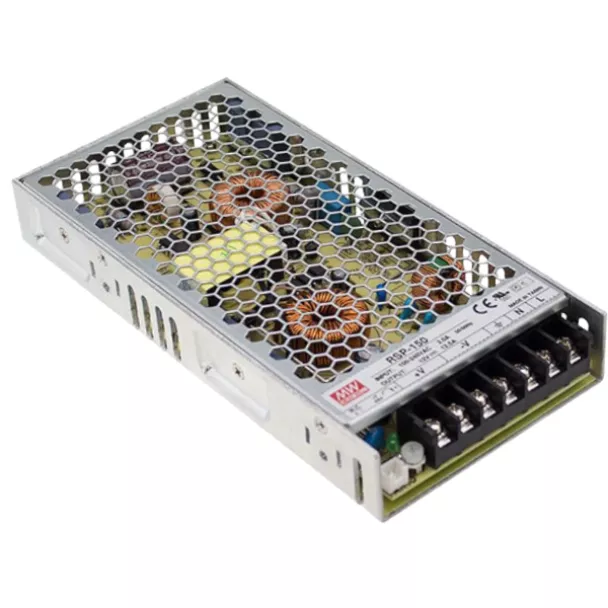 MEAN WELL RSP-150-24 24V 6.3A Caged Enclosed Power Supply