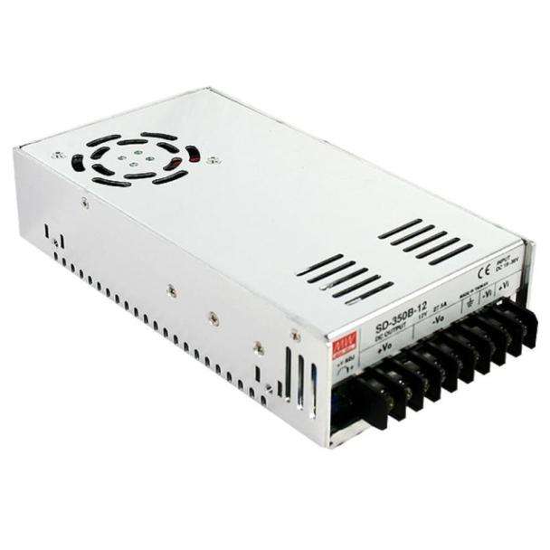 MEAN WELL SD-350B-12 24V to 12V 330W Enclosed DC to DC Converter
