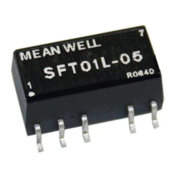 MEAN WELL SFT01L-05 5V to 5V 1W PCB mount DC to DC converter