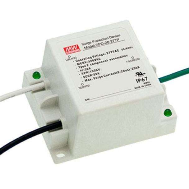MEAN WELL SPD-20-240P Surge Protector for LED Drivers