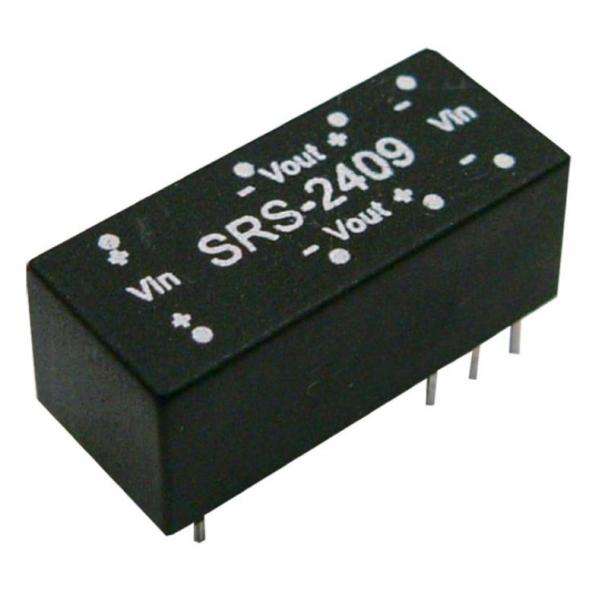 MEAN WELL SRS-0509 5V to 9V 0.5W PCB mount DC to DC converter