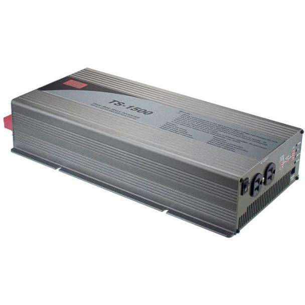 MEAN WELL TS-1500-212C 12VDC to 240VAC 1500W True Sine Wave Inverter