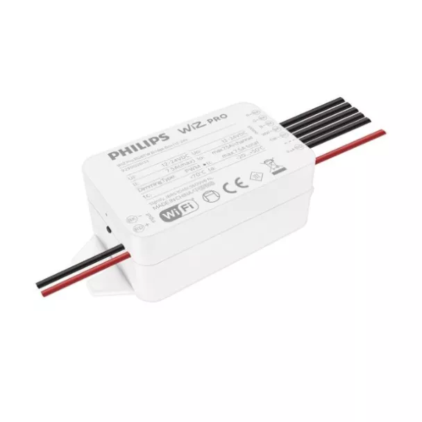 Philips 929002613309 WiZ Pro Wi-Fi Controller Using App to control RGBTW LED light (5 Channel) CV 12-24VDC up to 180W