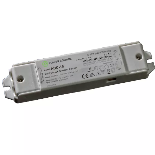 Power Source ADC-10 10 Watt AC Dimmable Constant Current LED Driver with Selectable Output