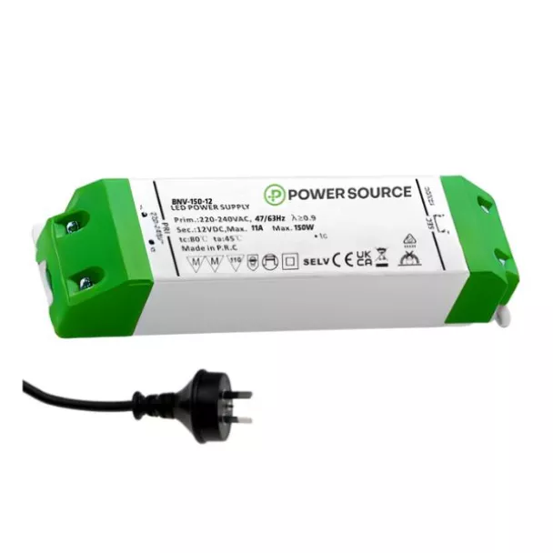 POWER SOURCE BNV-150-24-AUP LED Driver Constant Voltage 24V 150W Non-Dimmable IP20
