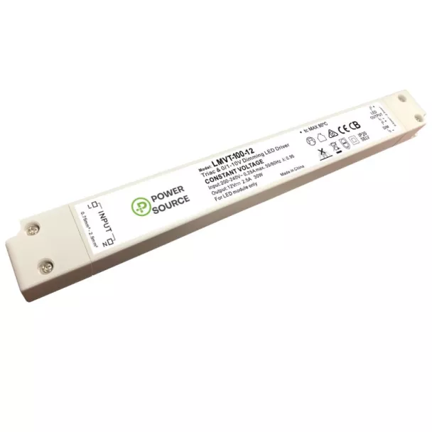 Power Source LMVT-100-12 12V 100W  0-10V & AC Dimming Linear LED Driver