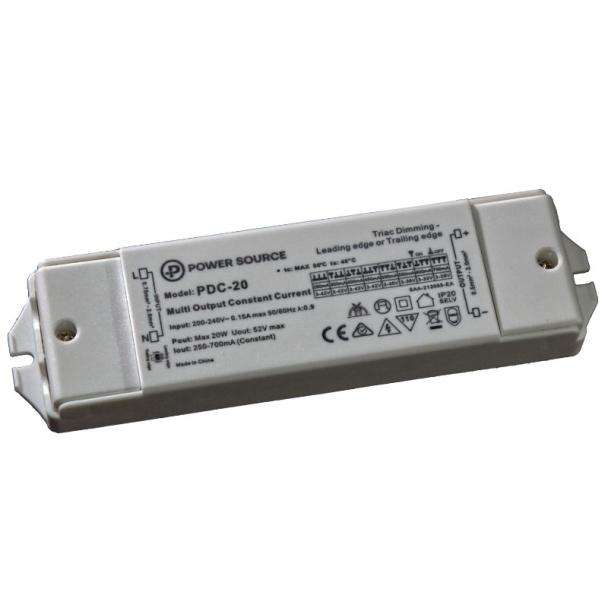 Power Source PDC-20 AC Dimmable Constant CurrentLED Driver